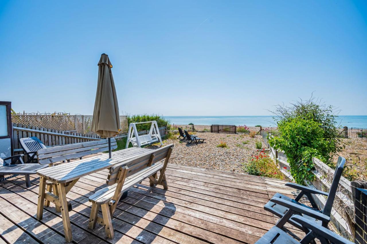 Pebble Paradise Beachfront Family Getaway Pevensey Eksteriør billede