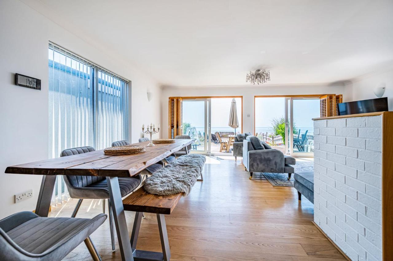 Pebble Paradise Beachfront Family Getaway Pevensey Eksteriør billede