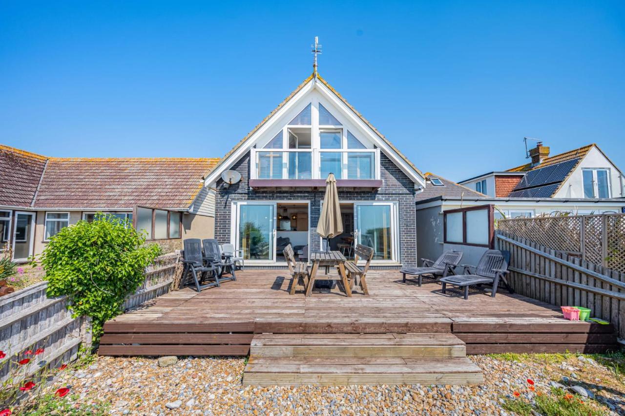 Pebble Paradise Beachfront Family Getaway Pevensey Eksteriør billede