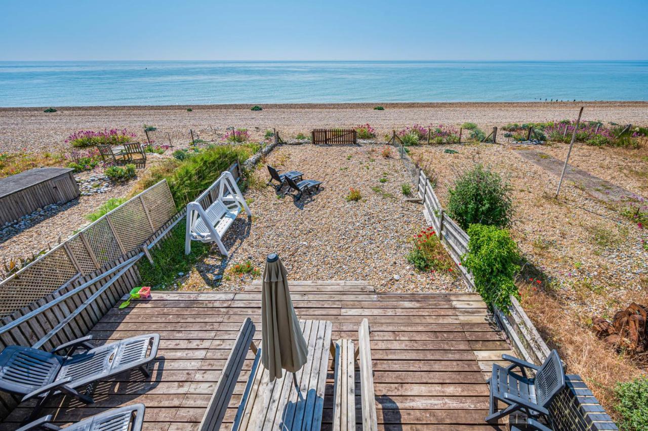 Pebble Paradise Beachfront Family Getaway Pevensey Eksteriør billede